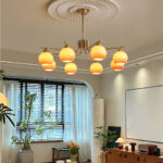 Caramel Sphere Chandelier - Image 8