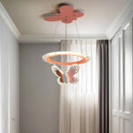 Cartoon Butterfly Acrylic Pendant Lamp - Image 6