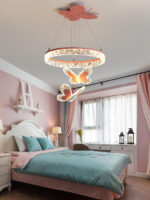 Cartoon Butterfly Acrylic Pendant Lamp - Image 9