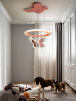 Cartoon Butterfly Acrylic Pendant Lamp - Image 11