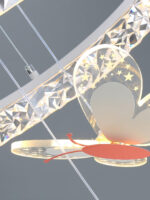 Cartoon Butterfly Acrylic Pendant Lamp - Image 18