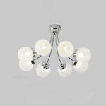 Carved Glass Ceiling Lamp - Image 20