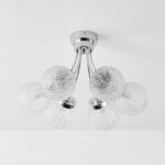 Carved Glass Ceiling Lamp - Image 16