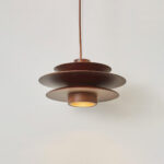Cascade Wooden Disc Pendant Lamp - Image 14