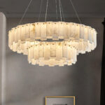 Celestial Alabaster Round Chandelier - Image 12