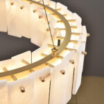 Celestial Alabaster Round Chandelier - Image 18