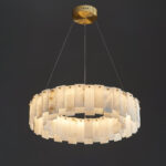 Celestial Alabaster Round Chandelier - Image 16
