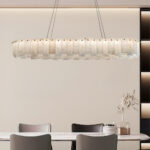 Celestial Alabaster Round Chandelier - Image 5