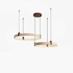 Celestial Orbit Travertine Chandelier - Image 17