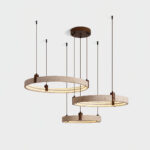 Celestial Orbit Travertine Chandelier - Image 15