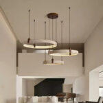 Celestial Orbit Travertine Chandelier - Image 3