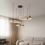 Celestial Orbit Travertine Chandelier - Image 5