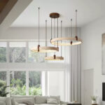 Celestial Orbit Travertine Chandelier - Image 11