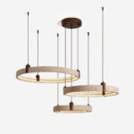 Celestial Orbit Travertine Chandelier - Image 12