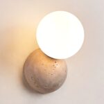 Celestial Travertine Wall Sconce