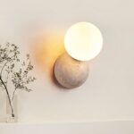 Celestial Travertine Wall Sconce - Image 14