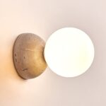 Celestial Travertine Wall Sconce - Image 9