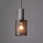 Cement Mesh Pendant Light - Image 10