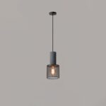 Cement Mesh Pendant Light - Image 12