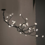 Ceramic Flower Chandelier - Image 9