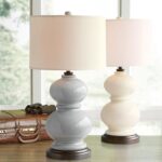 Ceramic Gourd Table Lamp - Image 19