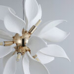 Ceramic Petals Blooming Chandelier - Image 8