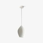 Ceramic Ribbed Pendant Light - Image 18