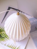 Ceramic Ribbed Pendant Light - Image 17