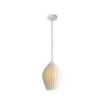 Ceramic Ribbed Pendant Light - Image 9