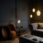 Ceramic Ribbed Pendant Light - Image 4