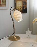 Ceramic Ribbed Table Lamp - Image 19