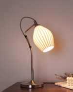 Ceramic Ribbed Table Lamp - Image 15