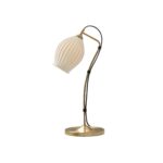 Ceramic Ribbed Table Lamp - Image 9
