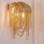 Chains Tassel Wall Lamp - Image 5