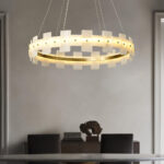 Alabaster Halo Chandelier - Image 8