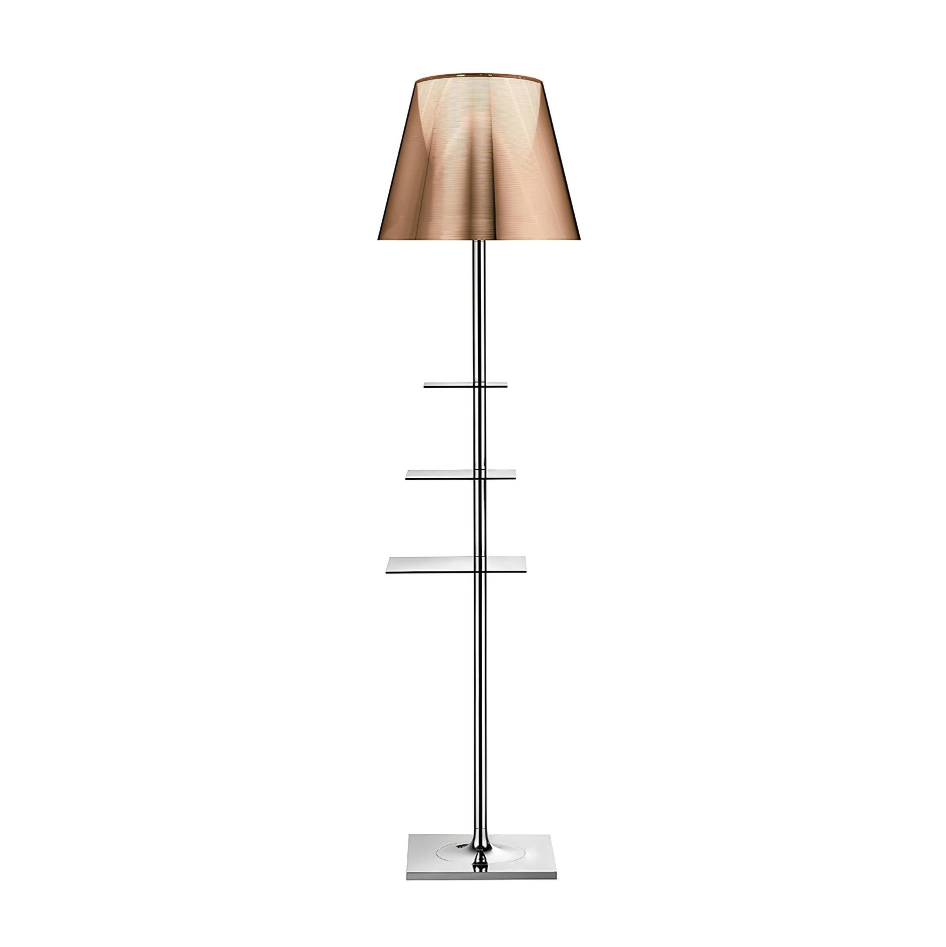Chrome_Prism_Side_Table_Floor_Lamp__19.jpg Chrome Prism Side Table Floor Lamp - Image 1