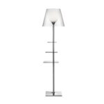 Chrome Prism Side Table Floor Lamp - Image 17