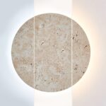Circle Travertine Wall Lamp - Image 5