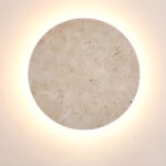 Circle Travertine Wall Lamp - Image 10