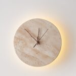 Clock Travertine Wall Lamp - Image 9