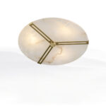 Clocks Alabaster Ceiling Light - Image 10
