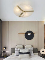 Clocks Alabaster Ceiling Light - Image 16