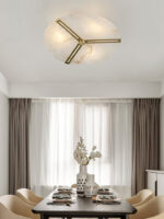 Clocks Alabaster Ceiling Light - Image 17