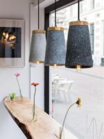 Coburg Wood Cement Pendant Light - Image 2