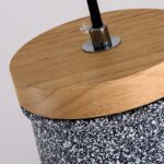 Coburg Wood Cement Pendant Light - Image 17