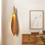 Cocoa Leaf Wall Sconce - Image 8