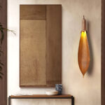 Cocoa Leaf Wall Sconce - Image 11
