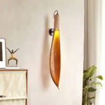 Cocoa Leaf Wall Sconce - Image 3