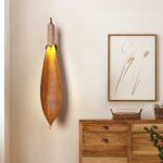 Cocoa Leaf Wall Sconce - Image 6