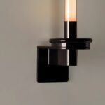 Column Torch Wall Sconce - Image 4